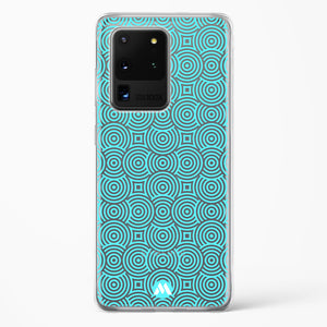 Water Ripples Crystal Clear Transparent Case-(Samsung)