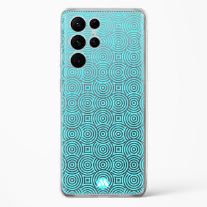 Water Ripples Crystal Clear Transparent Case-(Samsung)