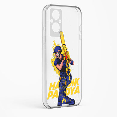Hardik Hardhitter Pandya Crystal Clear Transparent Case-(Oppo)