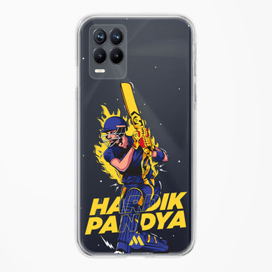 Hardik Hardhitter Pandya Crystal Clear Transparent Case-(Realme)