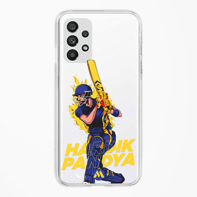 Hardik Hardhitter Pandya Crystal Clear Transparent Case-(Samsung)