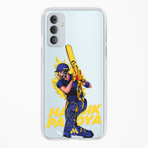 Hardik Hardhitter Pandya Crystal Clear Transparent Case-(Samsung)