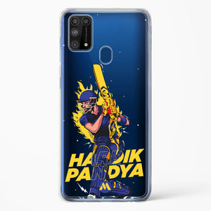 Hardik Hardhitter Pandya Crystal Clear Transparent Case-(Samsung)