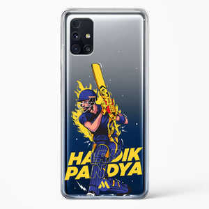 Hardik Hardhitter Pandya Crystal Clear Transparent Case-(Samsung)