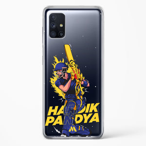 Hardik Hardhitter Pandya Crystal Clear Transparent Case-(Samsung)