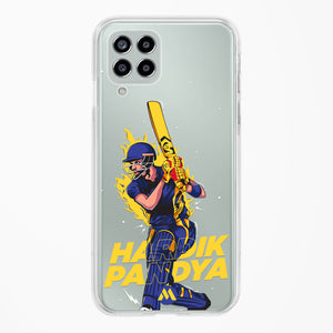 Hardik Hardhitter Pandya Crystal Clear Transparent Case-(Samsung)