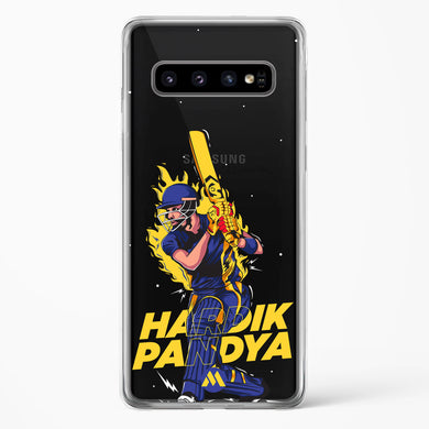 Hardik Hardhitter Pandya Crystal Clear Transparent Case-(Samsung)