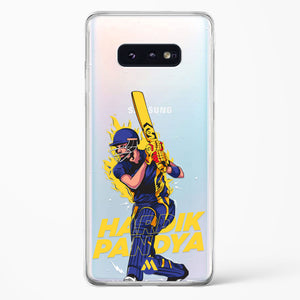 Hardik Hardhitter Pandya Crystal Clear Transparent Case-(Samsung)