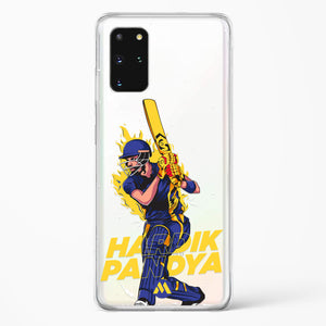 Hardik Hardhitter Pandya Crystal Clear Transparent Case-(Samsung)