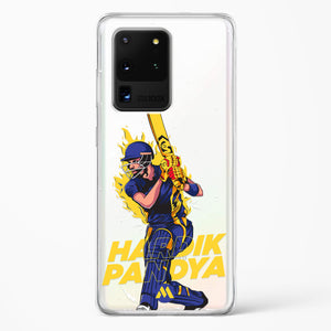 Hardik Hardhitter Pandya Crystal Clear Transparent Case-(Samsung)
