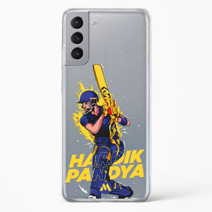 Hardik Hardhitter Pandya Crystal Clear Transparent Case-(Samsung)