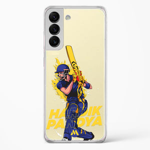 Hardik Hardhitter Pandya Crystal Clear Transparent Case-(Samsung)