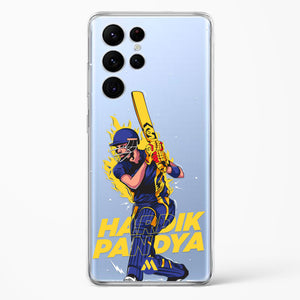 Hardik Hardhitter Pandya Crystal Clear Transparent Case-(Samsung)