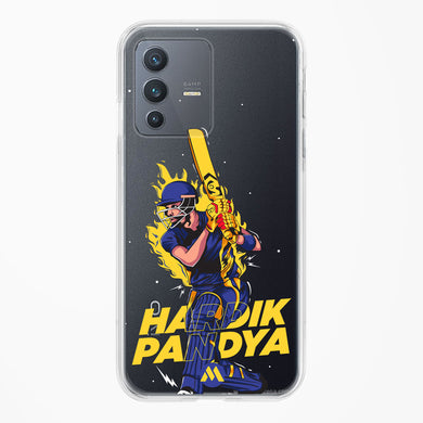 Hardik Hardhitter Pandya Crystal Clear Transparent Case-(Vivo)