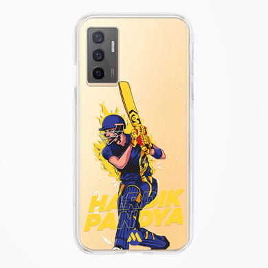 Hardik Hardhitter Pandya Crystal Clear Transparent Case-(Vivo)