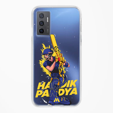 Hardik Hardhitter Pandya Crystal Clear Transparent Case-(Vivo)