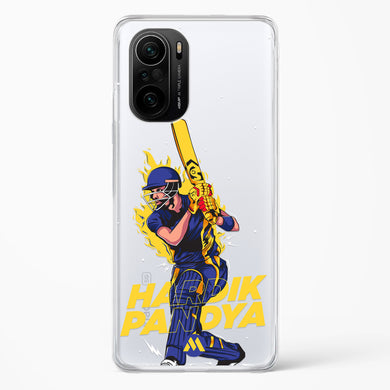 Hardik Hardhitter Pandya Crystal Clear Transparent Case-(Xiaomi)