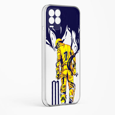 MS Dhoni Greatest Finisher Crystal Clear Transparent Case-(Realme)