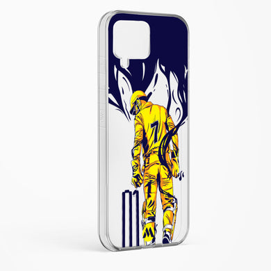 MS Dhoni Greatest Finisher Crystal Clear Transparent Case-(Samsung)