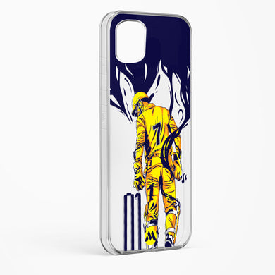 MS Dhoni Greatest Finisher Crystal Clear Transparent Case-(Samsung)