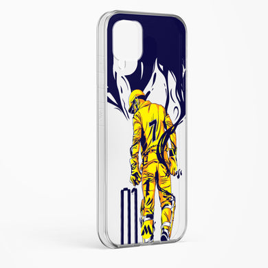 MS Dhoni Greatest Finisher Crystal Clear Transparent Case-(Samsung)