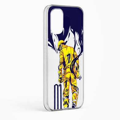MS Dhoni Greatest Finisher Crystal Clear Transparent Case-(Samsung)