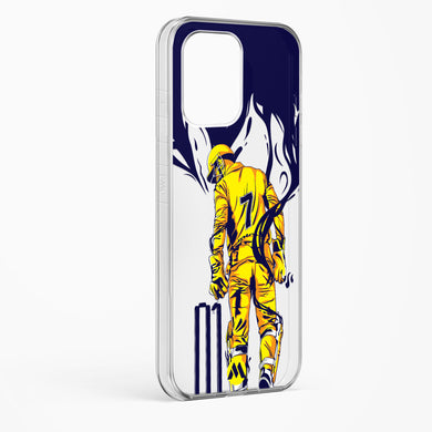 MS Dhoni Greatest Finisher Crystal Clear Transparent Case-(Samsung)