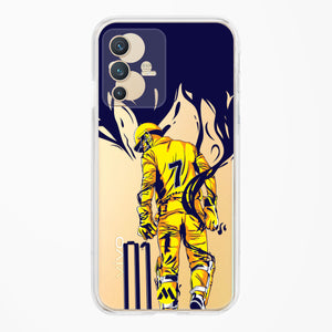 MS Dhoni Greatest Finisher Crystal Clear Transparent Case-(Vivo)