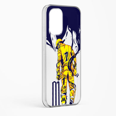 MS Dhoni Greatest Finisher Crystal Clear Transparent Case-(Xiaomi)