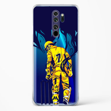 MS Dhoni Greatest Finisher Crystal Clear Transparent Case-(Xiaomi)