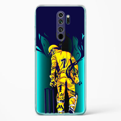 MS Dhoni Greatest Finisher Crystal Clear Transparent Case-(Xiaomi)