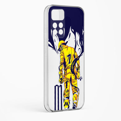 MS Dhoni Greatest Finisher Crystal Clear Transparent Case-(Xiaomi)