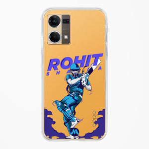 Rohit Hitman Sharma Crystal Clear Transparent Case-(Oppo)