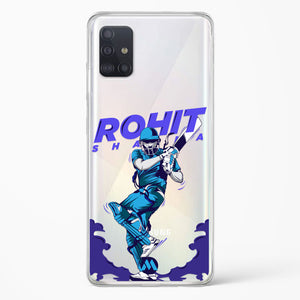 Rohit Hitman Sharma Crystal Clear Transparent Case-(Samsung)