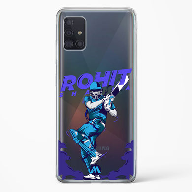 Rohit Hitman Sharma Crystal Clear Transparent Case-(Samsung)