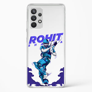 Rohit Hitman Sharma Crystal Clear Transparent Case-(Samsung)