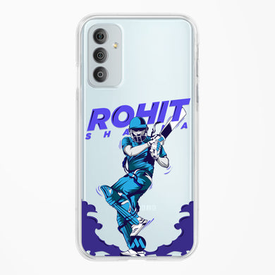 Rohit Hitman Sharma Crystal Clear Transparent Case-(Samsung)