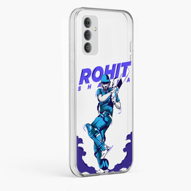 Rohit Hitman Sharma Crystal Clear Transparent Case-(Samsung)