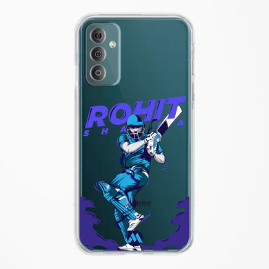 Rohit Hitman Sharma Crystal Clear Transparent Case-(Samsung)