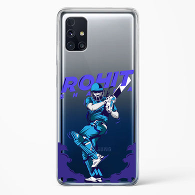 Rohit Hitman Sharma Crystal Clear Transparent Case-(Samsung)