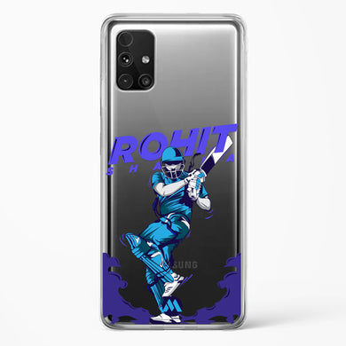 Rohit Hitman Sharma Crystal Clear Transparent Case-(Samsung)