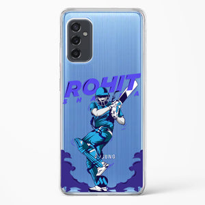 Rohit Hitman Sharma Crystal Clear Transparent Case-(Samsung)