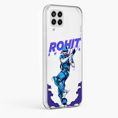 Rohit Hitman Sharma Crystal Clear Transparent Case-(Samsung)