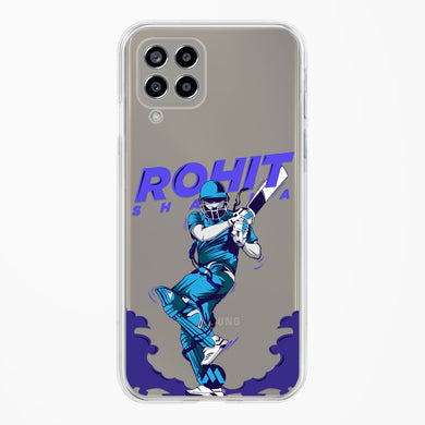 Rohit Hitman Sharma Crystal Clear Transparent Case-(Samsung)