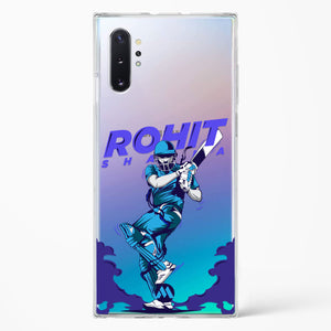 Rohit Hitman Sharma Crystal Clear Transparent Case-(Samsung)