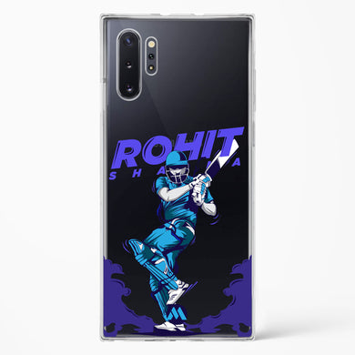 Rohit Hitman Sharma Crystal Clear Transparent Case-(Samsung)
