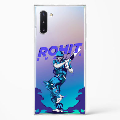 Rohit Hitman Sharma Crystal Clear Transparent Case-(Samsung)