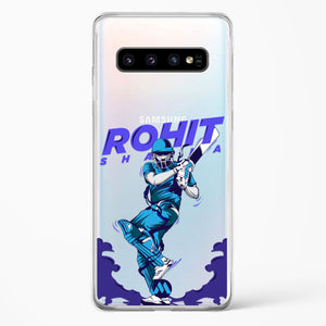 Rohit Hitman Sharma Crystal Clear Transparent Case-(Samsung)