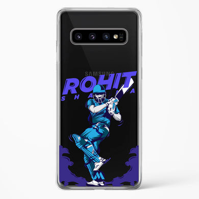 Rohit Hitman Sharma Crystal Clear Transparent Case-(Samsung)