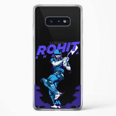 Rohit Hitman Sharma Crystal Clear Transparent Case-(Samsung)